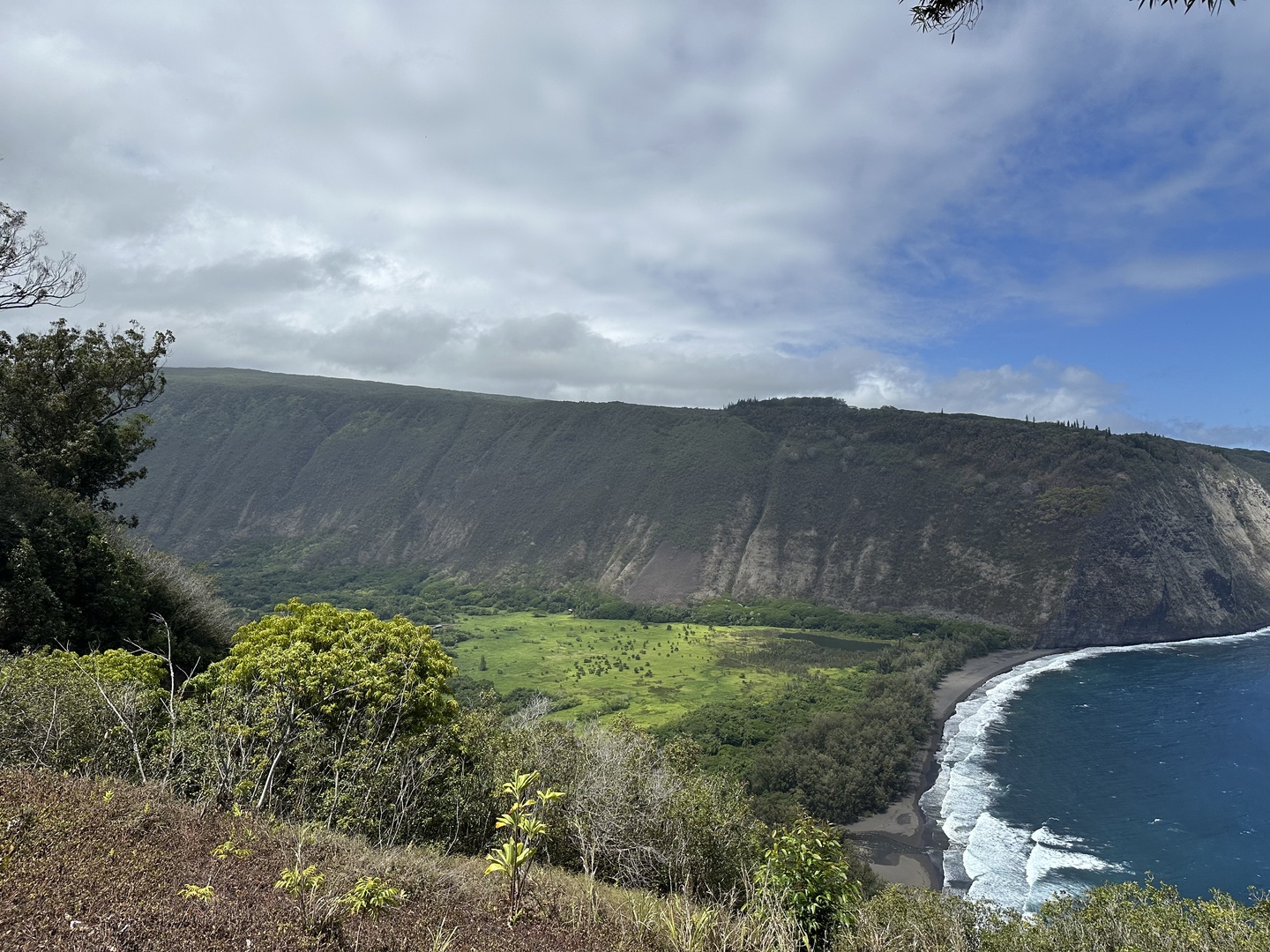 Views from the Waipiʻo Valley Lookout