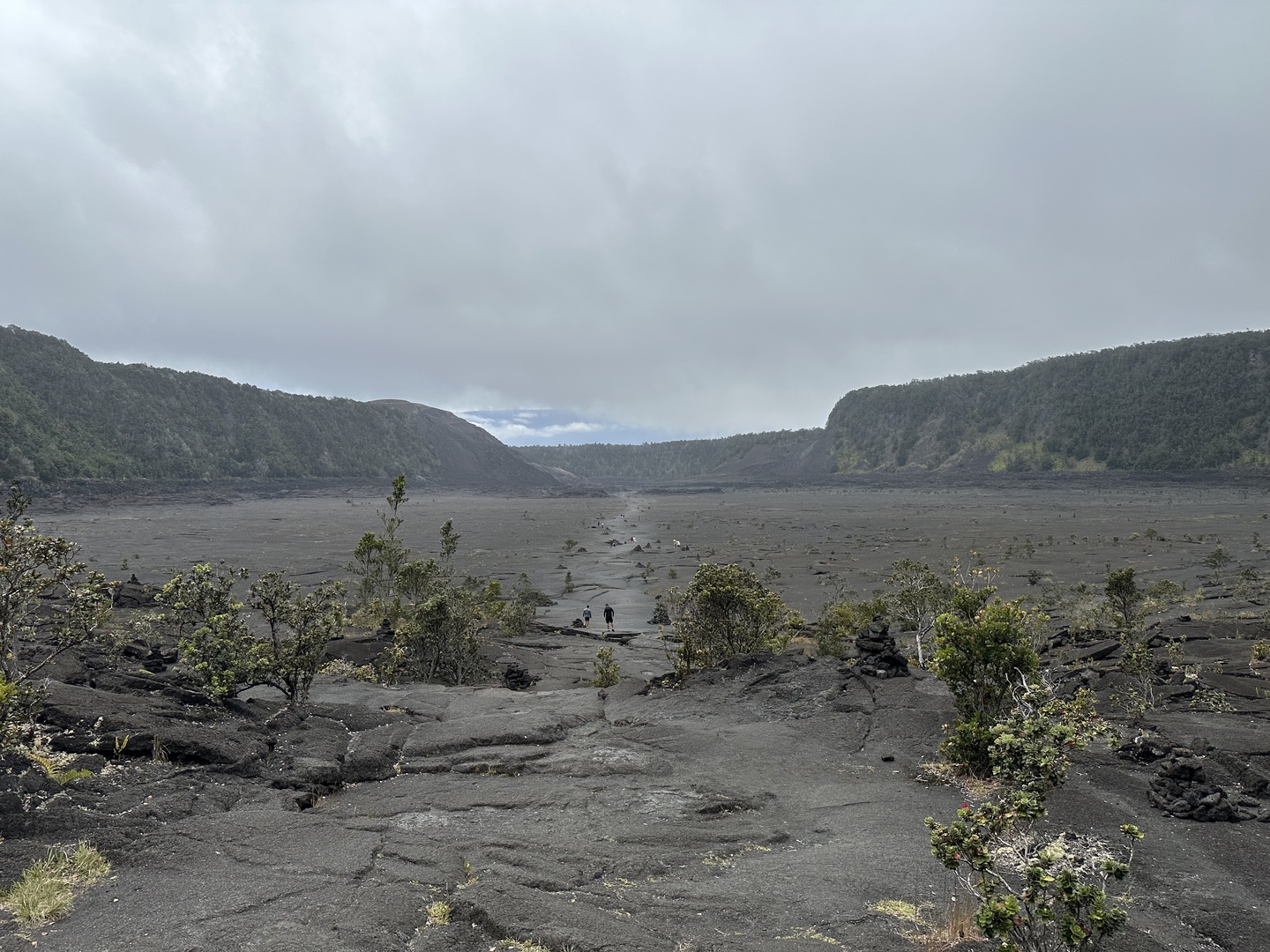 Made it to the bottom of the crater