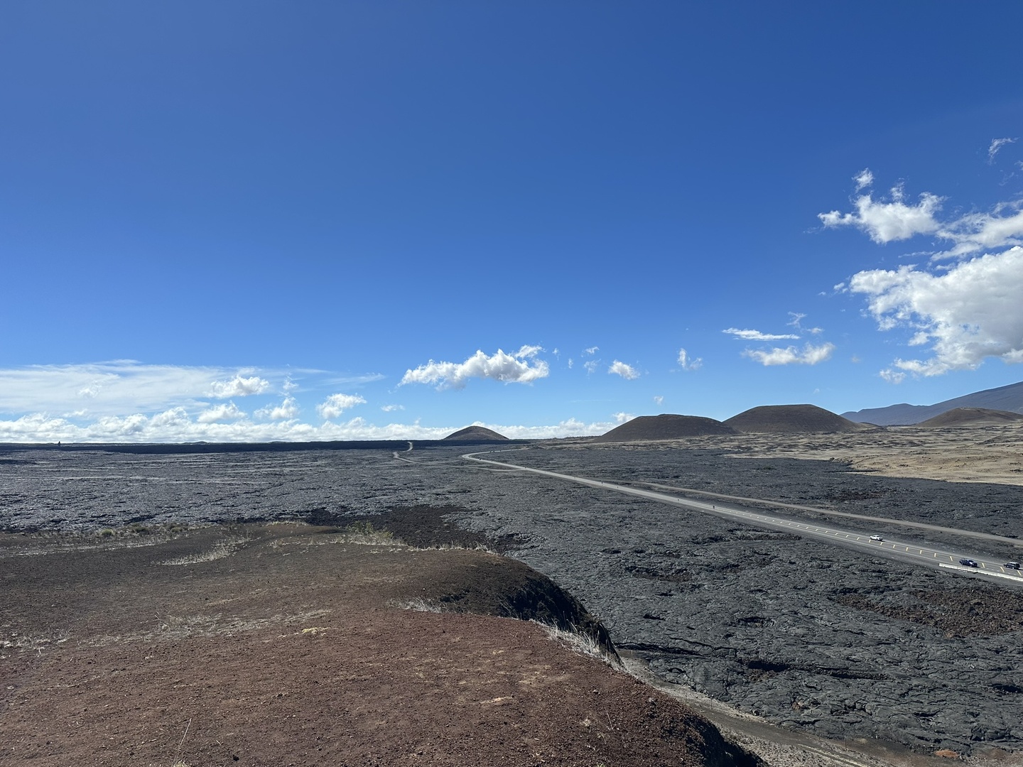View on some Lava from the past