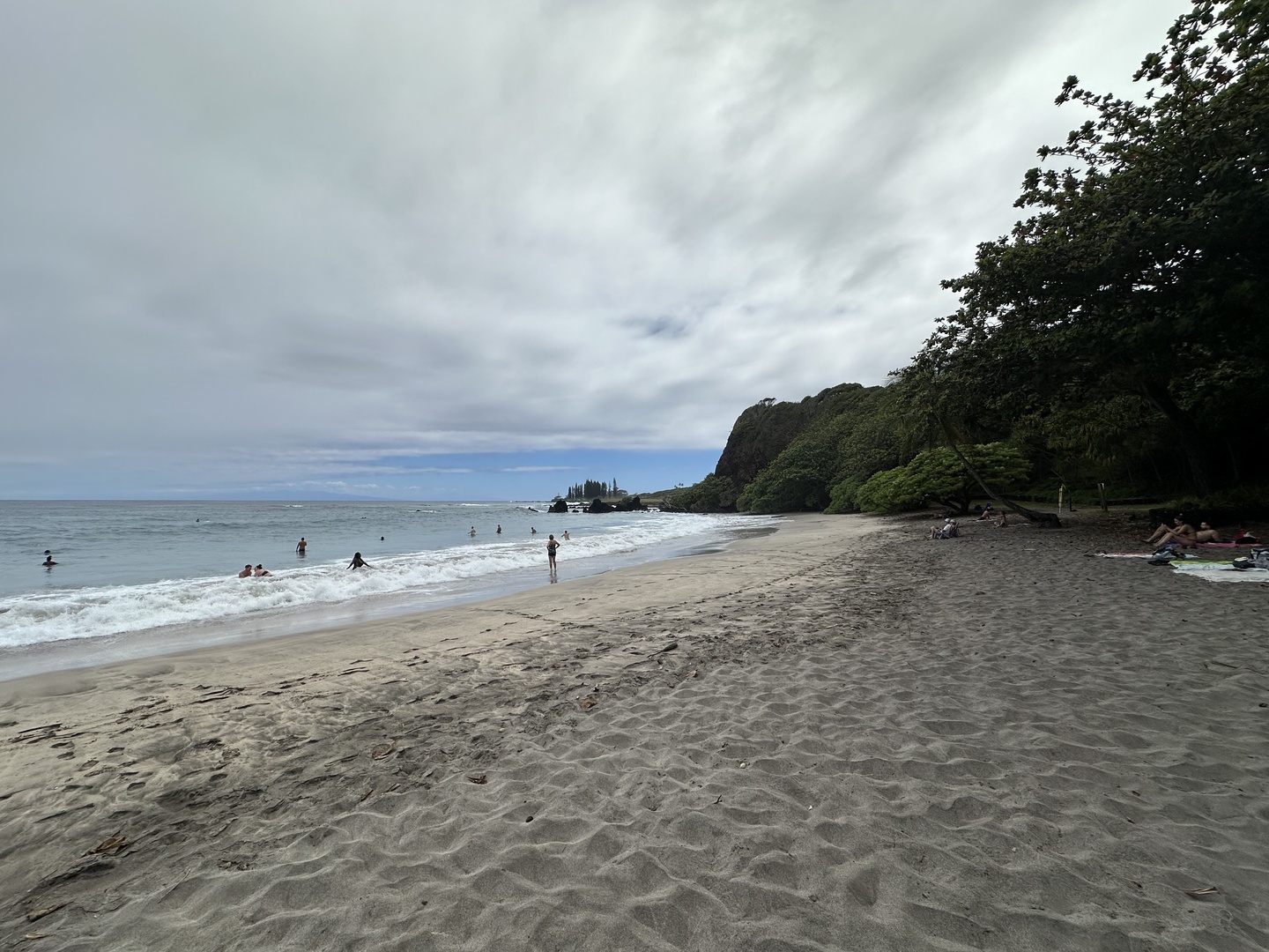 After lunch nap on the beach